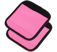 IMIKEYA Almohadillas Protectoras Antideslizantes de Poliéster 2 Piezas para Barra de Entrenamiento, Desmontables y Lavables, Tapete Protector para Barra, Accesorios para Gimnasio en Casa