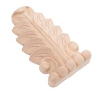 IMIKEYA Aplique Decorativo De Madera Tallada para Estantería Soporte Romano Vintage para Chimenea Adorno De Esquina Estilo Europeo Diseño Artístico para Decoración del Hogar