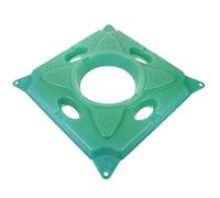 IMIKEYA Balsa Flotante para Isla Balsa de Planta Flotante para Plantas Acuáticas Plástico Verde de Montaje Fácil para Jardines y Paisajes Acuáticos