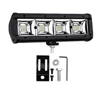 IMIKEYA Barra LED de Trabajo con LED para Vehículos Off Road Moto Camiones y Barcos Negro