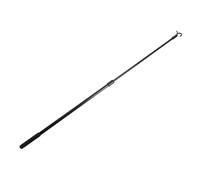 IMIKEYA Barra Telescópica Diseño Ergonómico para Cortinas de Aleación de Negra de 60 Cm, Varilla Ajustable y Uso Conveniente para Apertura y Cierre para Persianas