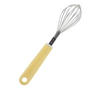 IMIKEYA Batidor de Huevos Manual Semiautomático Amarillo Función y Material Abs y Pp Adecuado para Mezclar y Hornear en Cocina Doméstica