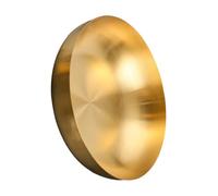 IMIKEYA Bol de Acero Inoxidable Ramen y Ensaladas Resistente y Reutilizable Acabado Dorado Mate Cuenco Multifunción para Cocina y Frutas Accesorio Práctico para Hogar