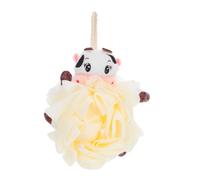 IMIKEYA Bola De Baño De Vaca Para Esponja Vegetal Suave y Exfoliante Juguete De Baño Divertido Para Niñas Ducha y