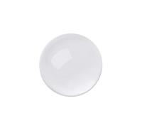 IMIKEYA Bola de Cristal de 80 Mm de Oficina, Esfera de Cristal Blanco para Exhibición y Fotografía Profesional
