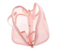 IMIKEYA Bolsa de Aseo Grande y Portátil con Asas para Cosméticos y Artículos de Cuidado Personal Rosa para Vacaciones y