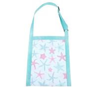 IMIKEYA Bolsa de Malla Playa Diseño de Concha, Transpirable y Fácil de Almacenar, Adecuado Niñas, Estilo Impreso Aleatorio Varios estilos