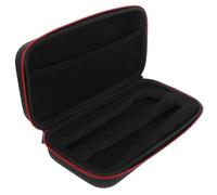 IMIKEYA Bolsa de Micrófono de Eva Rígida para Micrófono de Mano Doble, Estuche de Almacenamiento Portátil Cremallera, Resistente a Golpes y Protección Antivibraciones para Uso en Viajes