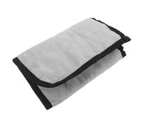 IMIKEYA Bolsa Lateral para Silla de Ruedas Gris con 3 Bolsillos Organizador Colgante Multifuncional para Andadores y Cochecitos Tela Resistente y Correas Ajustables para Uso Exteriores