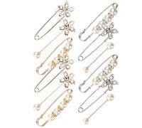 IMIKEYA Broche Imperdible para Mujer 12 Piezas Mezcla, Pin Decorativo para Suéter, Vestido, Pantalones y Falda, Accesorio Fijo para Cintura, Adecuado para Moda Casual y Varios estilos