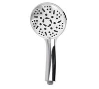 IMIKEYA Cabezal de Ducha Presurizado de Mano 9 Funciones, Material Plástico Color Plata, Ahorro de Agua y Diseño Moderno para Baño