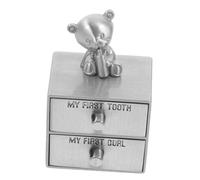 IMIKEYA Caja De Metal Para Guardar Dientes De Leche Primer Diente y Caja Para Recuerdos De