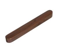 IMIKEYA Caja de Palillos de Madera Portátil de Nogal Negro Organizador Reutilizable de Utensilios de Cocina con Tapa para Uso Casa Trabajo o Restaurantes Japoneses y Chinos Almacenamiento