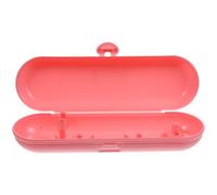 IMIKEYA Caja Porta Cepillo de Dientes Eléctrico Portátil de Pp Color Rosa Almacenamiento para Cepillo y Cable, Adecuado para Kit Dental de Viaje Práctico y Compacto