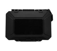 IMIKEYA Caja Táctica Multifuncional Negra para Equipo de Exterior Carcasa de Nailon Resistente Doble Protección de Esponja Anticolisión Diseño Bloqueable y Portátil para Almacenamiento