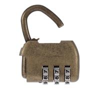 IMIKEYA Candado de Combinación Vintage Aleación de Zinc para Viaje Gimnasio y Equipaje Diseño Retro Fácil de Usar y Versátil