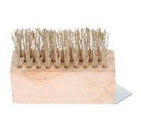 IMIKEYA Cepillo Desmalezadora Manual Cepillo de Alambre de Madera y Alambre de Acero Cobreado, para Eliminar Musgo Resistente, para Pavimentos, Bordillos y Terrazas