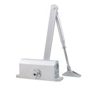 IMIKEYA Cierrapuertas Aluminio Resistente Automático Hidráulico Capacidad de 10-50 Kilogramos y Cierre Amortiguador para Puerta de Madera para Uso Doméstico