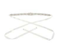 IMIKEYA Cinturón de Boda con Pedrería Ajustable para Novia y Damas de Honor Fajín Brillante para Vestido de Ceremonia Accesorio Esencial para Eventos Formales