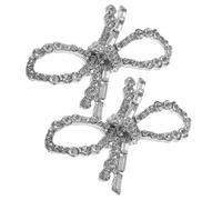 IMIKEYA Clip de Lazo Gemas para Zapatos de Boda Clips Decorativos para Zapatos de Tacón Joyería para Cristales para Banquetes de Graduación y Celebraciones de Boda