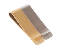 IMIKEYA Clip para Billetes de Latón Metálico, 2 Piezas, Resistente y Compacto para Uso al Aire Libre, Adecuado para Hombres y Mujeres, Sujeta y Tarjetas Fácilmente