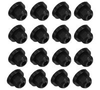 IMIKEYA Clips de Fijación de Plástico para Coche, 200 Unidades, Tuercas de Brida para Base de Automóvil, Resistentes a Altas Temperaturas, Sujetadores de Empuje para Carrocería, Kit