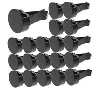 IMIKEYA Clips Ventilación Coche 100 Piezas Negro Ranura para Ambientador, Accesorios para Rejilla de Ventilación, Uso Interior Automóvil, Compatibles Ambientadores, Paquete Económico