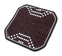 IMIKEYA Cojín Asiento Coche de Cuentas de Madera Masaje Fresco Antideslizante para Verano Transpirable Silla Automóvil