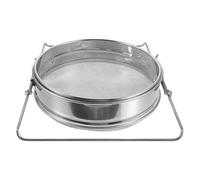 IMIKEYA Colador de Miel Adecuado para Filtrar Miel y Jugos de Acero Inoxidable para Apicultura Cedazo Fino Doble Capa, Filtro Fácil de Limpiar Colmena