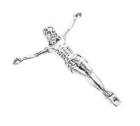 IMIKEYA Colgante de Crucifijo para Hombres de Charm de Cruz Aleación Accesorio Religioso para Collares y Pulseras Diseño Elegante y Resistente