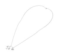 IMIKEYA Collar Colgante Balanza Único Acero Inoxidable Elegante Mujer Accesorio Diario Símbolo Justicia Ley