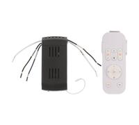 IMIKEYA Control Remoto Temporizador Ajustable para Ventilador de Techo y 3 Velocidades, Fácil Instalación para Fiesta Verano Hogar
