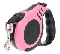 IMIKEYA Correa Retráctil para Mascotas Portátil Diseño Ergonómico de Abs, Accesorio Adecuado para Pasear y Entrenar Cachorros en Casa Aire Libre