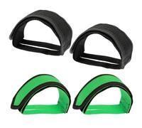 IMIKEYA Correas Ajustables de Nylon para Pedales de Bicicleta Fija Entrenamiento, Resistentes al Desgaste, Paquete de 4 Unidades para Bicicletas Deportivas