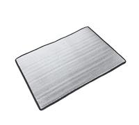 IMIKEYA Cubierta Superior Lavadora, Alfombrilla Protectora para Lavadora, 50x70cm, Plata, Magnética, Aluminio, Barrera Térmica y Parasol para Lavadora/Secadora en Balcón y Cocina