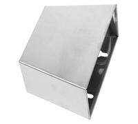 IMIKEYA Cubo Recogedor de Tapones para Botellas de Cerveza de Acero Inoxidable Cepillado con Orificios de Drenaje Gran Capacidad y Resistente Intemperie para Uso Exteriores y Barbacoas