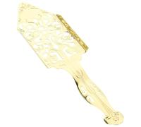 IMIKEYA Cuchara de Licor Amargo Diseño Hueco y Filtro para Azúcar de Acero Inoxidable Dorada Resistente y Antióxido, Adecuado para Barra y Uso en Copas de Licor Amargo