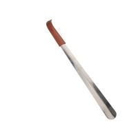 IMIKEYA Cuchara para Zapatos de Acero Inoxidable Herramienta Ergonómica para Poner Calzado sin Doblar Asistente para Personas Mayores y Uso Diario Ayuda Fácil para Botas y Zapatillas