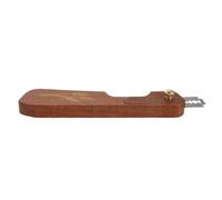 IMIKEYA Cuchillo para Pan de Masa Madre con Mango de Madera Cómodo y Hoja de Acero Inoxidable, Portátil para Uso en Cocina y Repostería Profesional y Casera