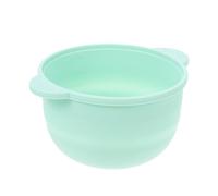 IMIKEYA Cuenco de Silicona para Derretir Cera Color Verde Claro, Recipiente Antiadherente Resistente al Calor, Práctico Accesorio para Calentador de Cera en Depilación Profesional
