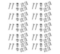 IMIKEYA de Hebillas de Cuerda para Guitarra Eléctrica Aumentan Tensión y Ángulo de Cuerdas 10 de Metal Tornillos para Tiendas de