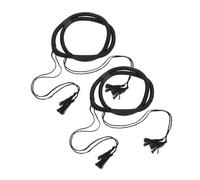 IMIKEYA Diadema de Pañuelo Shemagh Árabe con Borlas para Hombre, Accesorio de Disfraz Árabe, Color Negro 56 Cm, 2 Piezas, Adecuado para Fiestas Temáticas y Festivales