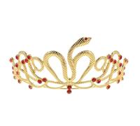 IMIKEYA Diadema de Serpientes Medusa en Dos Colores para Halloween Mujer, Accesorio Elegante para Disfraz de Princesa Prometida y Eventos Obsequios