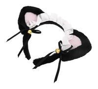 IMIKEYA Diadema Orejas de Gato de Felpa para Mujer, Accesorio Elegante y Cómodo para Disfraces de Sirvienta y Fiestas de Cosplay