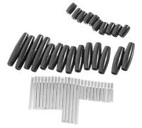 IMIKEYA Eje con Tornillo para Saxofón 25 Piezas Kit de Accesorios para Instrumentos Musicales Reparación y Sustitución para Ejes de Varilla en Saxófonos