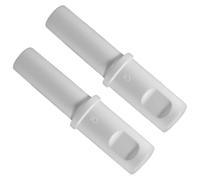 IMIKEYA Empujador de Plástico para Picadora de Carne H-200mm, Accesorio de Repuesto 2 Piezas para Molinillo de Alimentos, Herramienta Empujadora Ligera para Uso Doméstico y Profesional