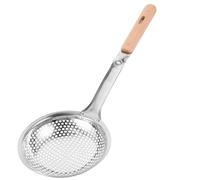 IMIKEYA Espumadera para Cocina Profesional y Resistente al Calor Color Plata de Acero Inoxidable con Mango Ergonómico en Hoteles y Restaurantes
