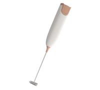 IMIKEYA Espumador de Leche Eléctrico Recargable de Acero Inoxidable Diseño Elegante, Batidora de Mano para Café y Huevos, Resultados Rápidos para Uso en Casa y Viaje Reutilizable