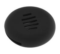 IMIKEYA Estuche Portátil de Silicona para Esponjas de Maquillaje, Soporte Compacto para 5 Borlas de Polvo Negras, Protector Ligero Adecuado para Viajes y Almacenamiento Seguro