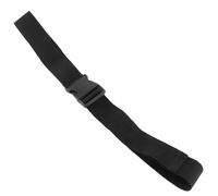 IMIKEYA Extensor de Riñonera para Cinturón Extra Extendido Negro Diseño de Hebilla de Plástico y Material Terylen Antideslizante de Bolso de Montaña